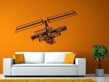 Load image into Gallery viewer, Solar Cells Satellite Space Station Wall or Window Sticker Decal Vinyl Fathead Mural Decor L2001