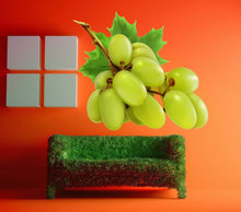 Load image into Gallery viewer, Green Grapes Full Color Decal, Wine Full color sticker, Wine wall art cn 179