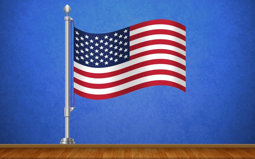 Any Flag Full Color Decal, US, UK, Spain just message us the flag you need cn177