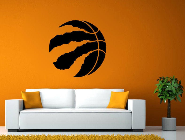 Basketball Claw Rip Sports Game Wall or Window Sticker Decal Vinyl Fathead Mural Decor L2008