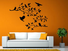 Load image into Gallery viewer, Birds Branches Tree Leaves Nature Wall Window Vehicle Sticker Decal Vinyl Fathead Mural Decor L2060