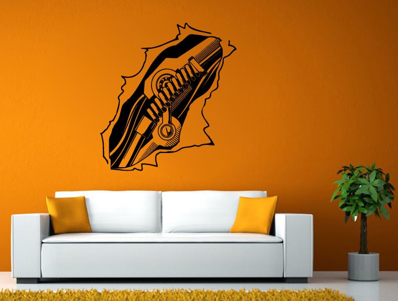Mechanical Machine Technology Mechanism System Technology DIY Wall Stickers Decals Vinyl Mural Decor Art L2148