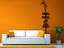 Load image into Gallery viewer, Rio de janeiro My Room Paris New York City NY London Road Street Sign Wall Window Vehicle Sticker Decal Vinyl Fathead Mural Decor L2065