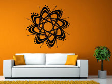 Load image into Gallery viewer, Space Atom Cool Flower Molecule Big Bang Wall Window Vehicle Sticker Decal Vinyl Fathead Mural Decor L2073