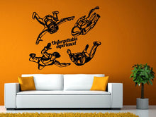 Load image into Gallery viewer, Sky Diving Team Jumping Flying Group People Wall Stickers Decals Vinyl Mural Decor Art L2110