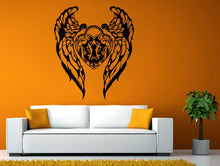 Load image into Gallery viewer, Love Heart Angel Wings Love Lock Key Beautiful Ornament Wall Stickers Decals Vinyl Mural Decor Art L2111