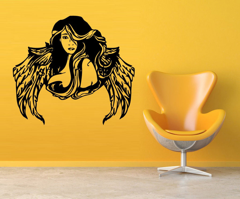 Beautiful woman wall art Beauty salon wall decor Hair salon wall decal Decor bedroom aesthetic
