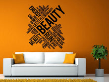 Load image into Gallery viewer, Beauty Healthy Lifestyle Focus Motivation Words DIY Wall Stickers Decals Vinyl Mural Decor Art L2160