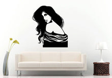 Load image into Gallery viewer, Woman Fashion Girl Hair Style Salon Day Spa Beauty Shop Fashion DIY Wall Sticker Decal Vinyl Mural Decor Art L2196