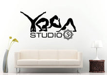 Load image into Gallery viewer, Lotus Meditation Buddha Pose Namaste Yoga Flower Zen Peace Mandala Om Symbol Sign DIY Wall Sticker Decal Vinyl Mural Decor Art L2204