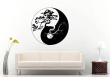 Load image into Gallery viewer, Yin Yang Tree Branch Balance Yoga Studio Mandala Henna Mehndi Namaste Om Meditation Wall Sticker Decal Vinyl Mural Decor Art L2234