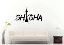 Load image into Gallery viewer, Shisha Hookah Smoking Smoke Lounge Puff Room Wall Sticker Decal Vinyl Mural Decor Art L2279