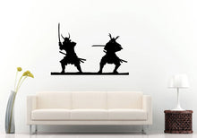 Load image into Gallery viewer, Japanese Samurai Fight Sword Battle Ninja Ancient Armor Warriors Wall Sticker Decal Vinyl Mural Decor Art L2328