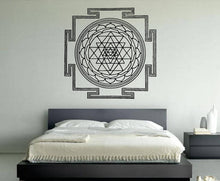 Load image into Gallery viewer, Mandala Spiritual Ritual Hinduism Buddhism Universe Cosmos Balance Energy Hippie Life DIY Wall Stickers Decals Vinyl Mural Decor Art VG143