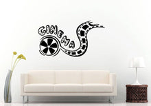 Load image into Gallery viewer, Cinema Movie Film Motion Picture Fun Pop-Corn Flick Theater Entertainment Wall Sticker Decal Vinyl Mural Decor Art L2318