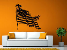 Load image into Gallery viewer, United States of America Flag Patriotism Room Wall Sticker Decal Vinyl Mural Decor Art L2439
