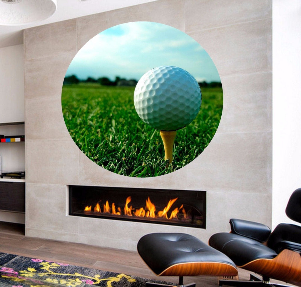Golf color Decal, Golf Art, Golf Decor, Golf Sticker, Golf Decal, cfb 117