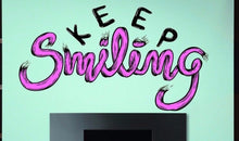 Load image into Gallery viewer, Painteeze Keep Smiling Creative Painting Like Modern Wall Decor, decal cfb 32