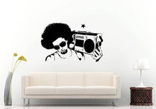 Load image into Gallery viewer, Hip Hop Break Dancer Boom Box 80's Style Music Room Wall Sticker Decal Vinyl Mural Decor Art L2415