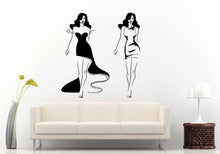 Load image into Gallery viewer, Runway Model Girls Fashion Beauty Shopping Room Wall Sticker Decal Vinyl Mural Decor Art L2420