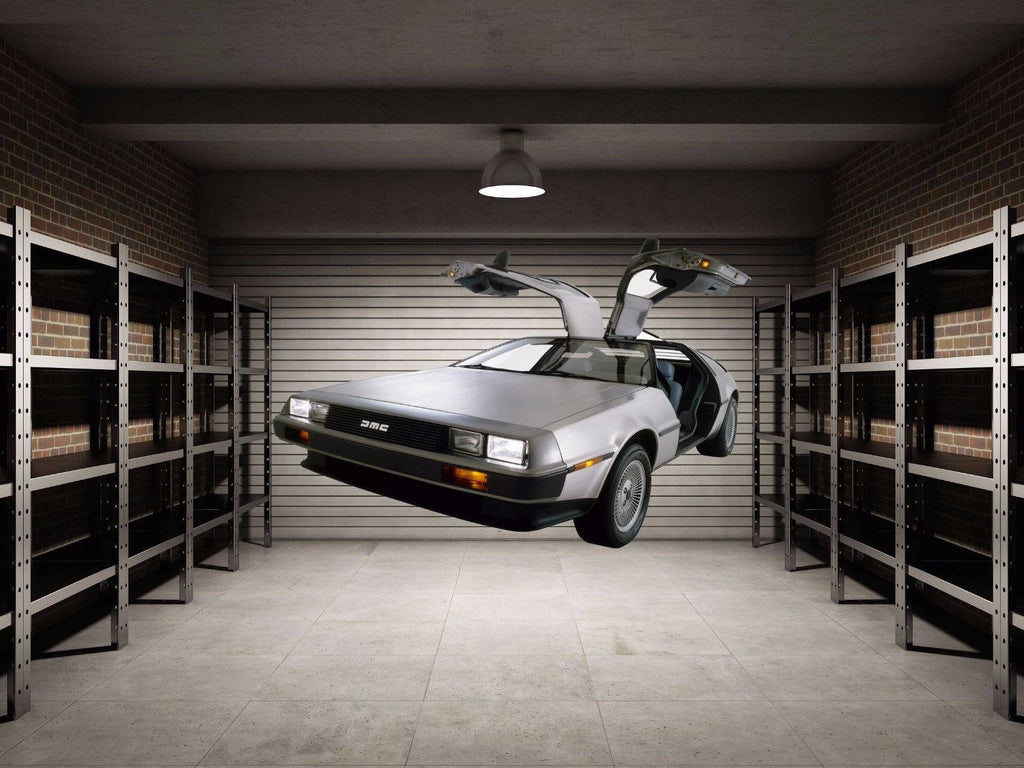DeLorian Decal, Back To the Future Decor, DMC decal, DMC Sticker cfb 108