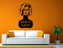 Load image into Gallery viewer, Beauty Salon Hair Style Shop Fashion Swag Room Wall Sticker Decal Vinyl Mural Decor Art L2453
