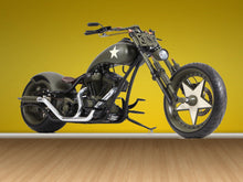Load image into Gallery viewer, Chopper Decal, Chopper Sticker, USA Bike, Custom Chopper Garage decor cfb 111