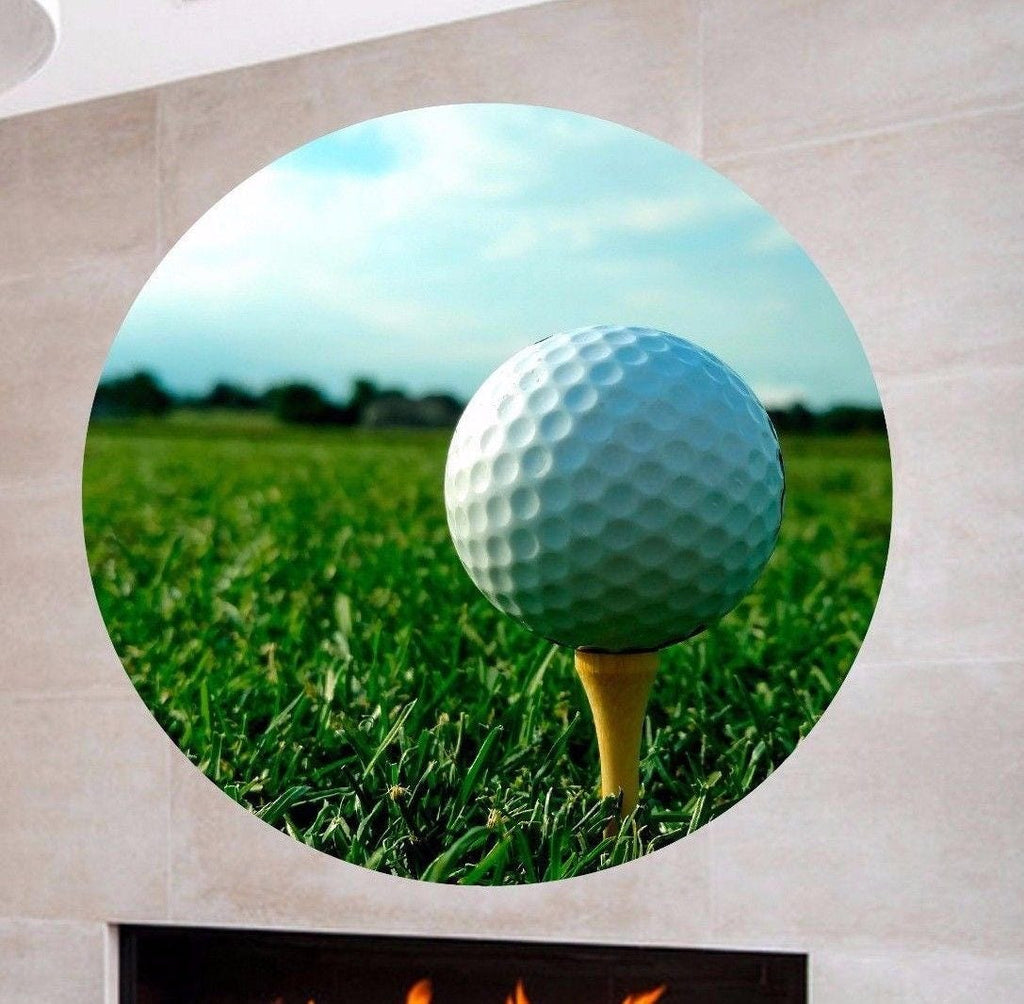 Golf color Decal, Golf Art, Golf Decor, Golf Sticker, Golf Decal, cfb 117