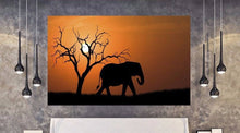 Load image into Gallery viewer, Painteeze Safari Painting Like Wall Decal, Safari sticker, Elephants cfb 123