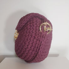 Load image into Gallery viewer, Beautiful Handmade Knitted Yarn Womans Handbag Shoulder Bag Purse