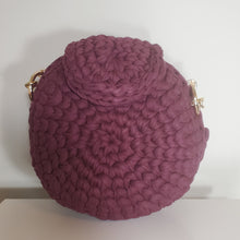 Load image into Gallery viewer, Beautiful Handmade Knitted Yarn Womans Handbag Shoulder Bag Purse