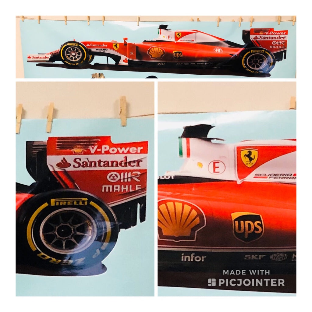 Formula 1 Full Color Decal, F1 Full color sticker, wall art, wall cn 049