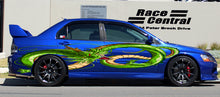 Load image into Gallery viewer, Dragon Car Vinyl Decal – Full Color Sports Car Wrap | Shenron-Inspired Anime Dragon Sticker for Porsche, Drift, JDM &amp; Show Cars