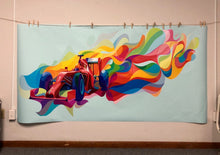 Load image into Gallery viewer, Painteeze Formula 1 FIA Painting Like Modern Wall Decor, Decal, sticker cfb 10