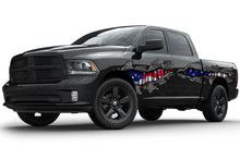 Load image into Gallery viewer, 3D American Flag Trucks Vinyl Decals New Design - Vinyl Stickers for Trailer, Cars, Pickups, Jeep - Large Size Color Vinyl Decals flag decor
