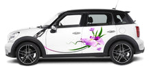 Load image into Gallery viewer, Floral Car Sticker for Women – Large Vinyl Flower Decal for Car, Truck, Jeep – Waterproof Peel &amp; Stick Car Side Graphics