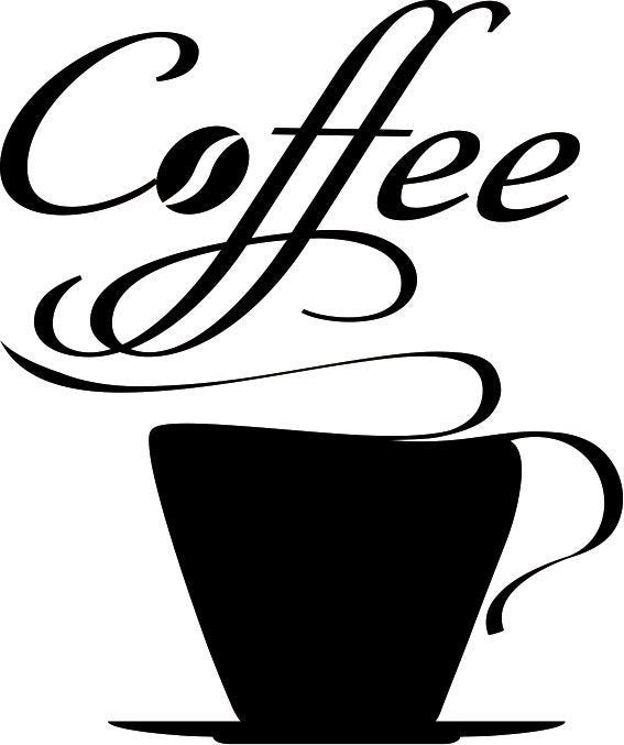 Coffee Quote New Vinyl Decal Design Sticker Decor – Motivational Wall Murals