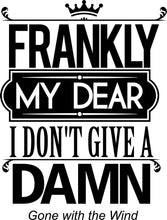 Load image into Gallery viewer, Gone With The Wind Decal New Quote Design Vinyl Sticker Decor – Motivational Wall Murals
