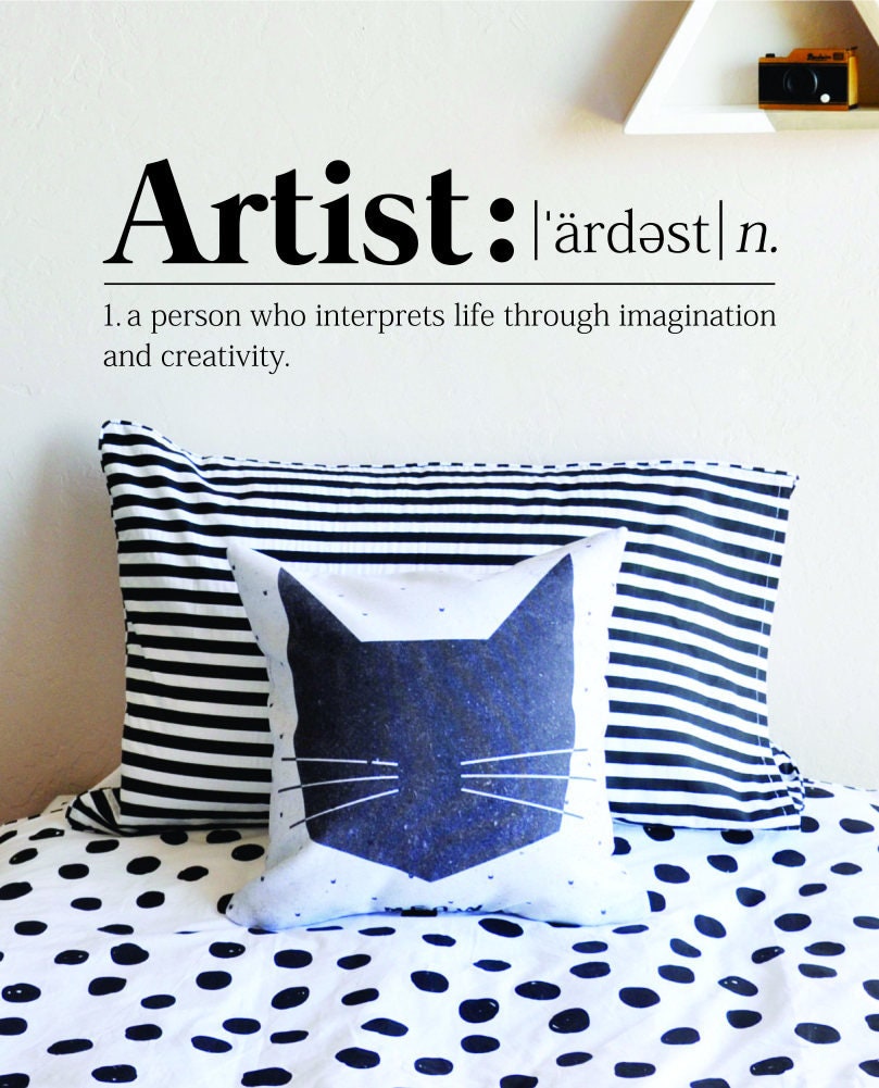 The Definition Of Artist Vinyl Decal Wall Sticker Decor – Motivational Wall Murals
