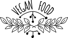 Load image into Gallery viewer, Vegan Food Typography Vinyl Decal Wall Sticker Decor Quote – Motivational Wall Murals