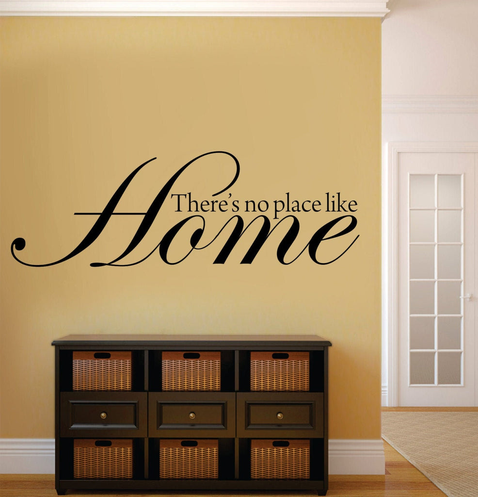 There's No Place Like Home Wizard of Oz Wall Decal New Quote Vinyl Sticker Home Decor – Motivational Wall Murals