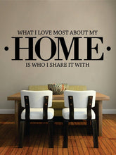 Load image into Gallery viewer, Home Love Sharing New Vinyl Decal Design Sticker Decor – front door decor, house decor, decals stickers Motivational Wall Murals