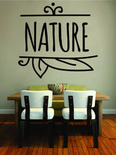 Load image into Gallery viewer, Nature Typography Vinyl Decal Wall Sticker Decor Quote – Motivational Wall Murals