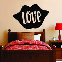 Load image into Gallery viewer, Love Lips Vinyl Decal Wall Sticker, Love Wall Decal Sticker-Love Lips Decoration Mural-Decal Stickers and Mural for Kids Boys Room