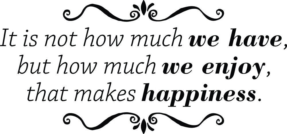 It Is Not How Much We Have Motivational Vinyl Decal Wall Sticker Decor Quote – Motivational Wall Murals