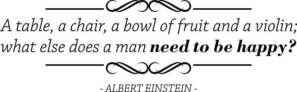 A Table Albert Einstein Vinyl Decal Decor Quote, Art Stickers Inspirational Quotes Positive Wall Decal Sticker for Women