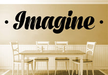 Load image into Gallery viewer, Imagine Bold Inspiring Vinyl Decal Wall Sticker Décor Quote Motivational Wall Murals wall stickers for living room inspirational wall decals