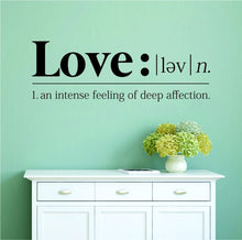 Load image into Gallery viewer, The Definition Of Love Vinyl Decal Wall Sticker Decor – Motivational Wall Murals