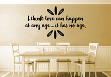 Load image into Gallery viewer, I Think Love Can Happen Vinyl Wall decals, Home Décor for Office Classroom Teen Dorm Room Wall Decal Motivational Murals