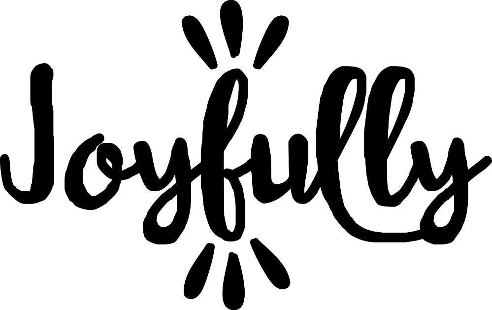 Joyfully Inspiring Vinyl Decal Wall Sticker Decor Quote – Motivational Wall Murals, wall decor for bedroom, decorations for bedroom women